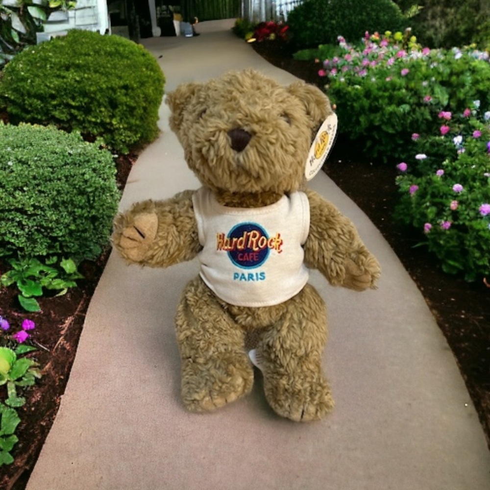 Hard Rock Cafe Pars, CollectibleBears, Plush Souvenir